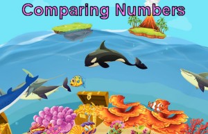 Sea Life Comparing Numbers