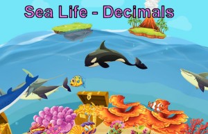 Sea Life - A game of rounding & place value of decimals