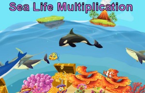 Sea Life Multiplication Game