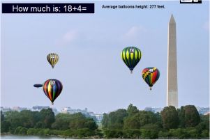 Addition game - Washington Monument - American Landmarks