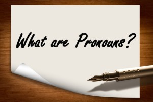 What are pronouns - Online Lesson and Exercise