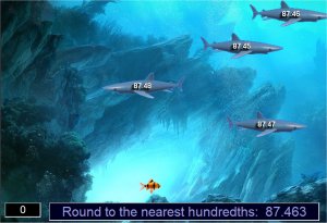 Online Rounding Decimal Game - Decimal sharks