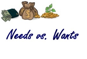 Financial Literacy Tips: Needs vs. Wants