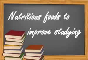 Nutritious foods to improve studying