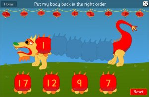 Ordering Numbers with Chinese Dragon