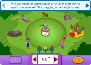 Squirt the dog - Angles Game